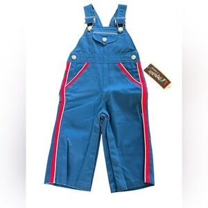 Vintage Dead Stock Baby Overalls NWT